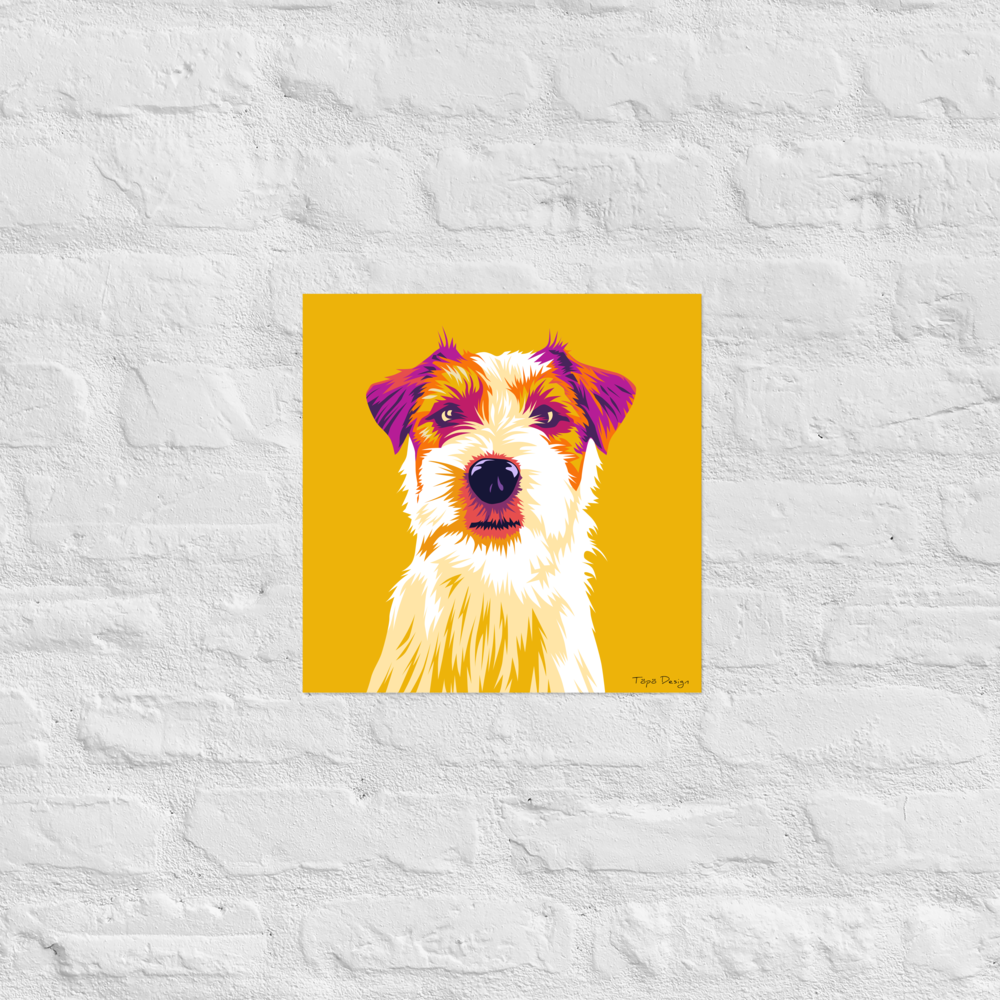 Jackrusselinterrieri Juliste, Pop Art