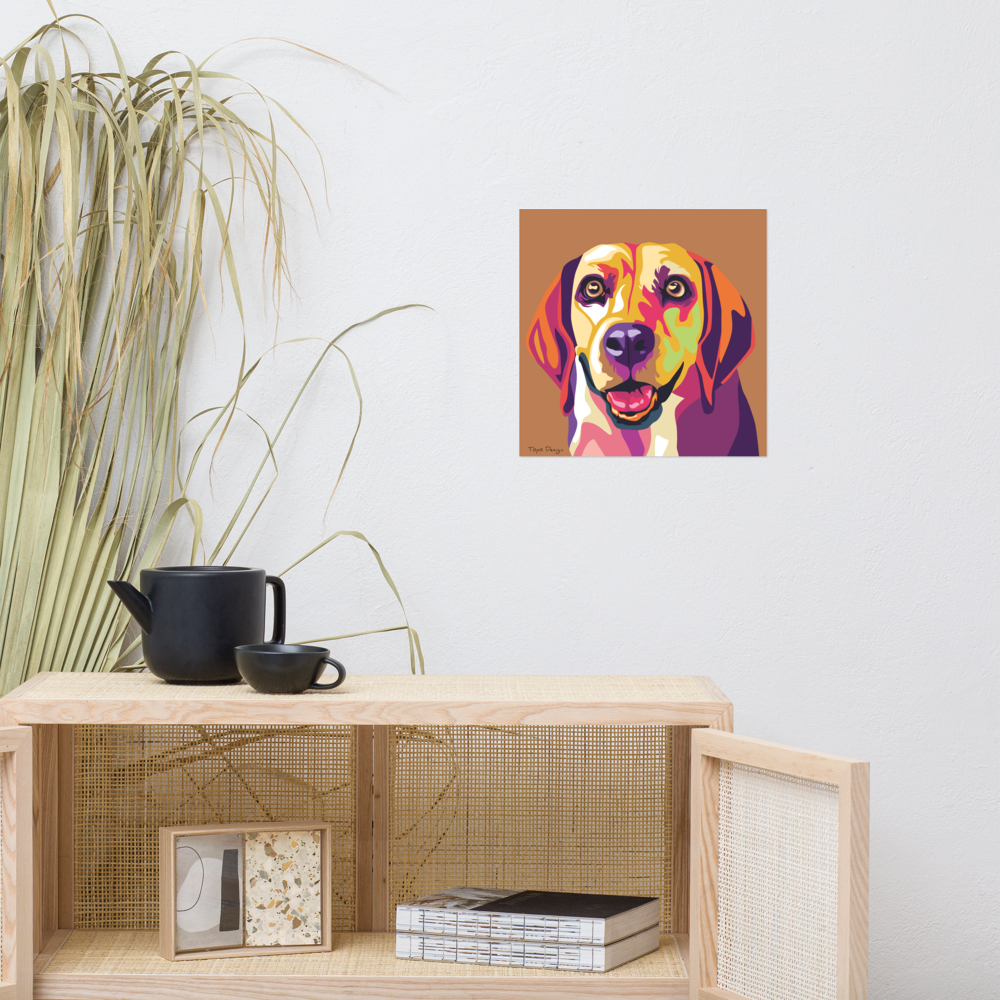 Beagle Juliste, Pop Art