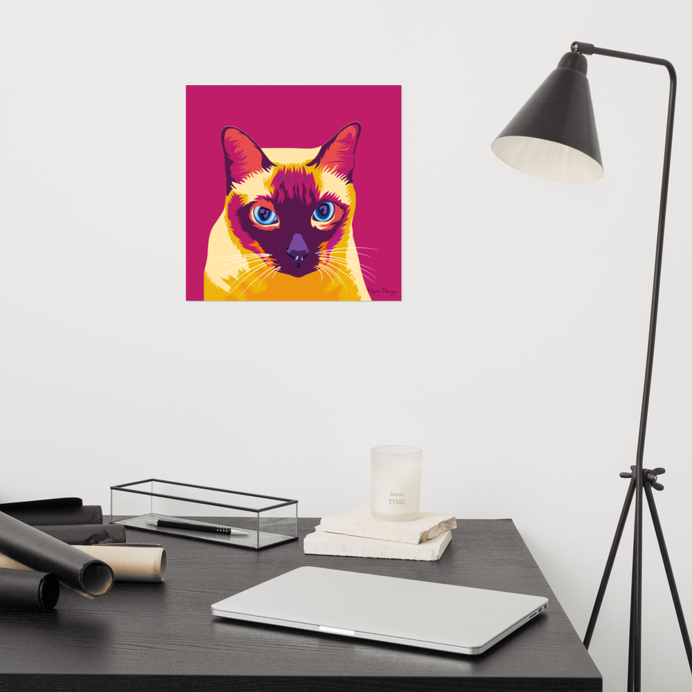 Siamilainen Juliste, Pop Art