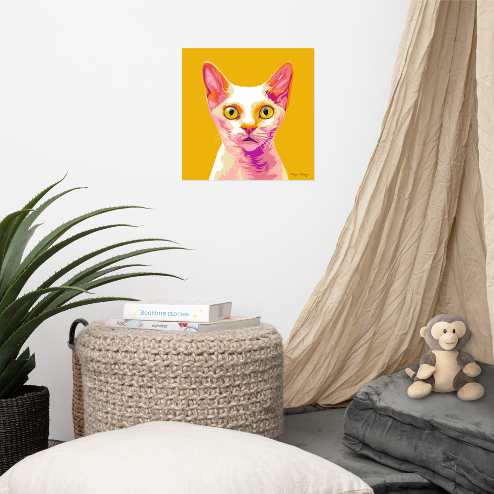 Devon Rex Juliste, Pop Art