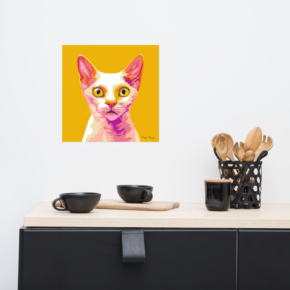 Devon Rex Juliste, Pop Art