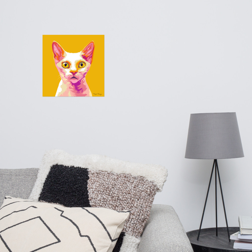 Devon Rex Juliste, Pop Art