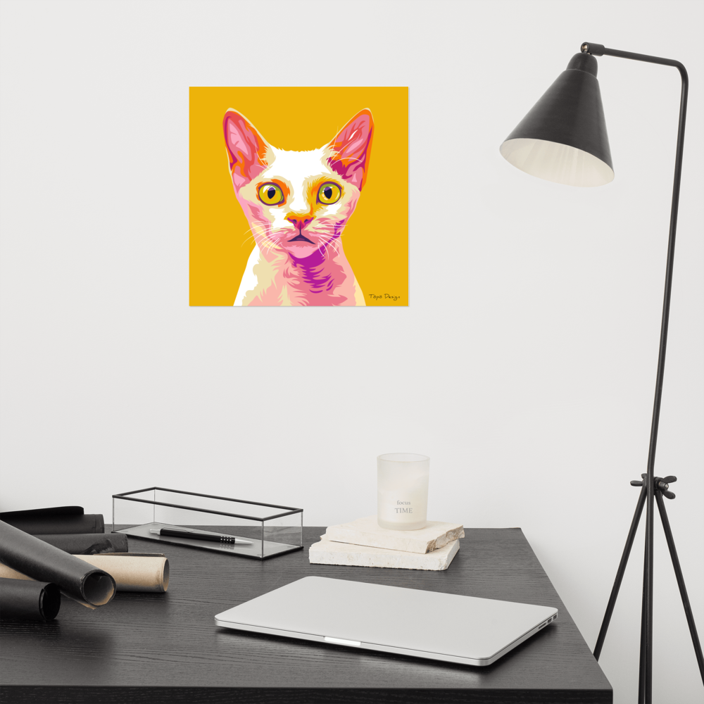 Devon Rex Juliste, Pop Art