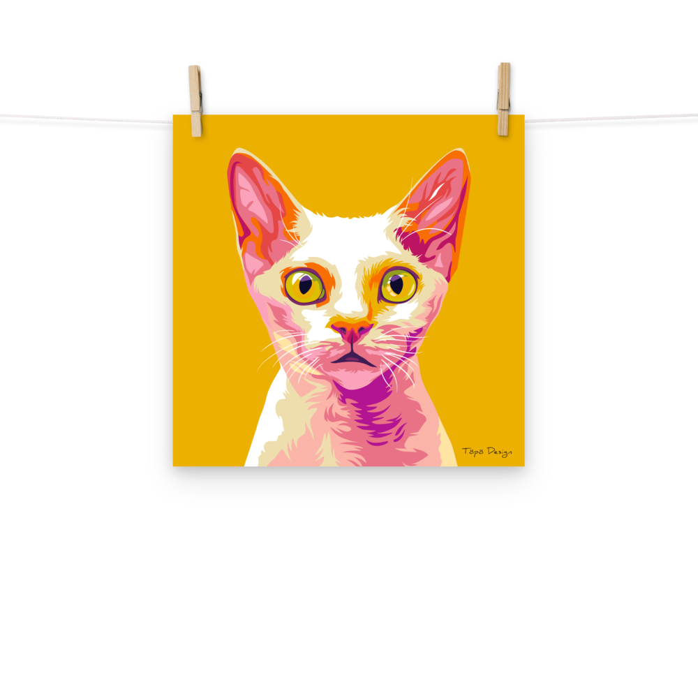 Devon Rex Juliste, Pop Art