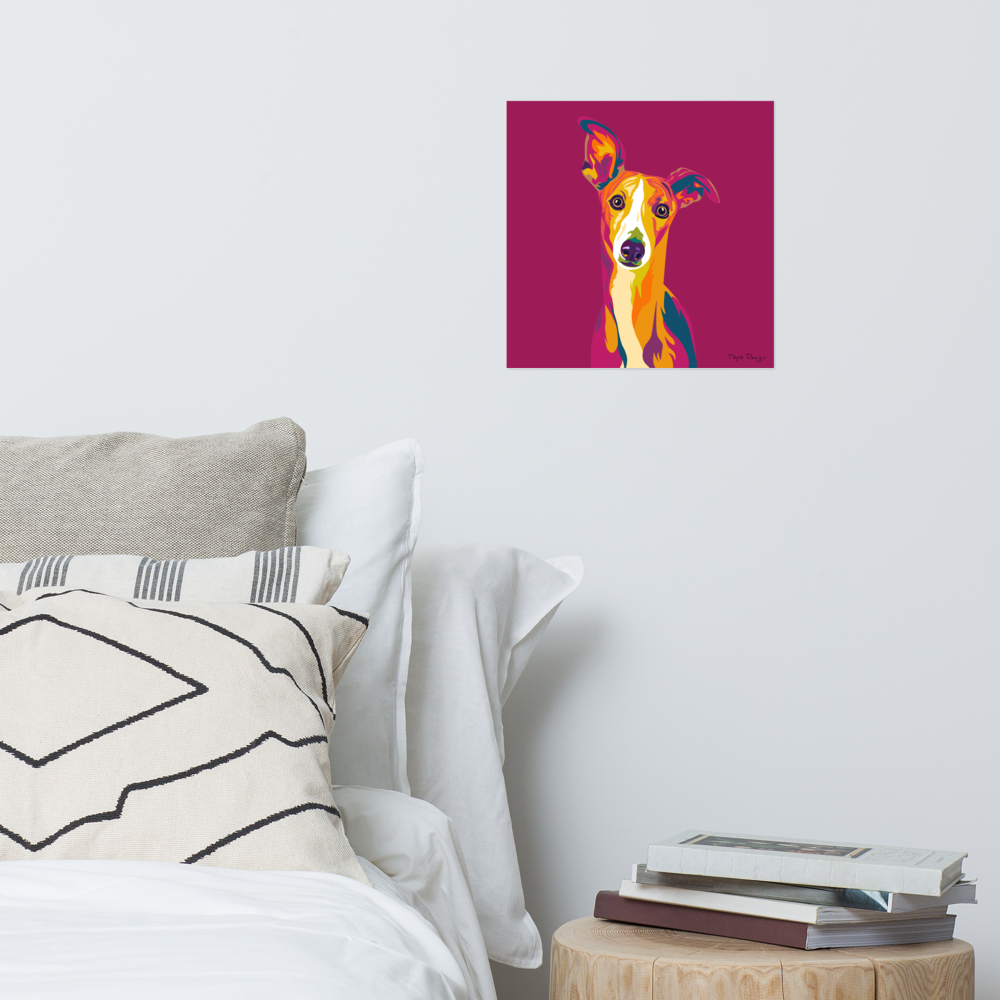 Whippet Juliste, Pop Art