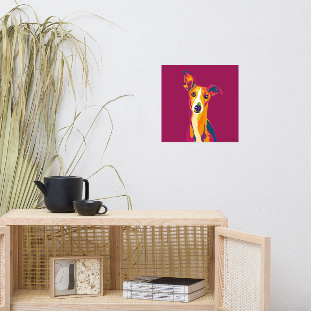 Whippet Juliste, Pop Art