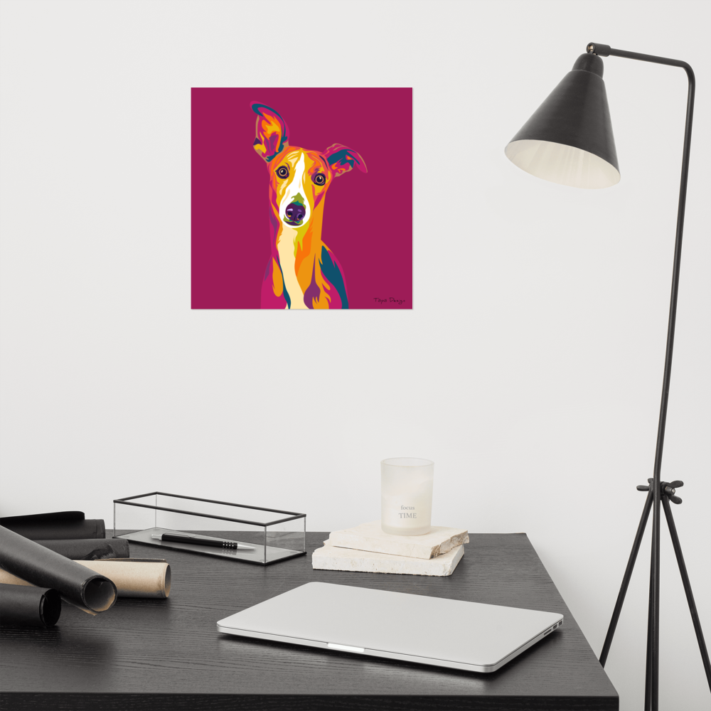 Whippet Juliste, Pop Art