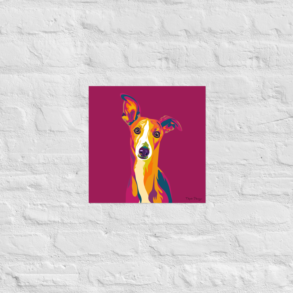 Whippet Juliste, Pop Art