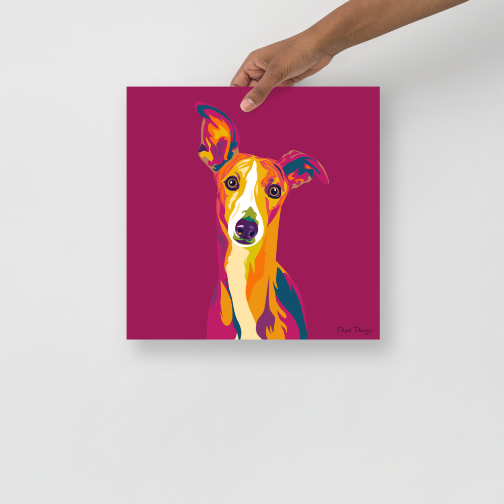 Whippet Juliste, Pop Art