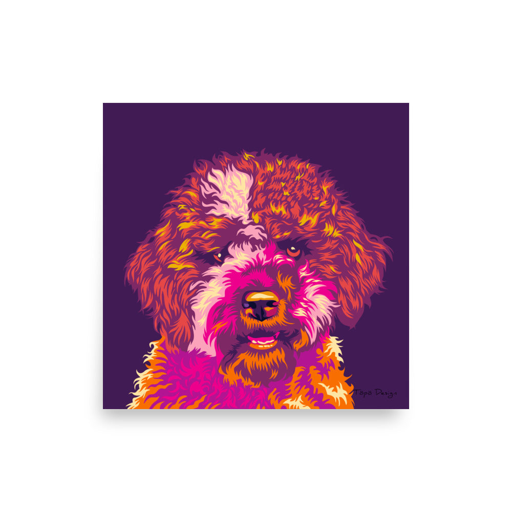 Lagotto romagnolo Juliste, Pop Art