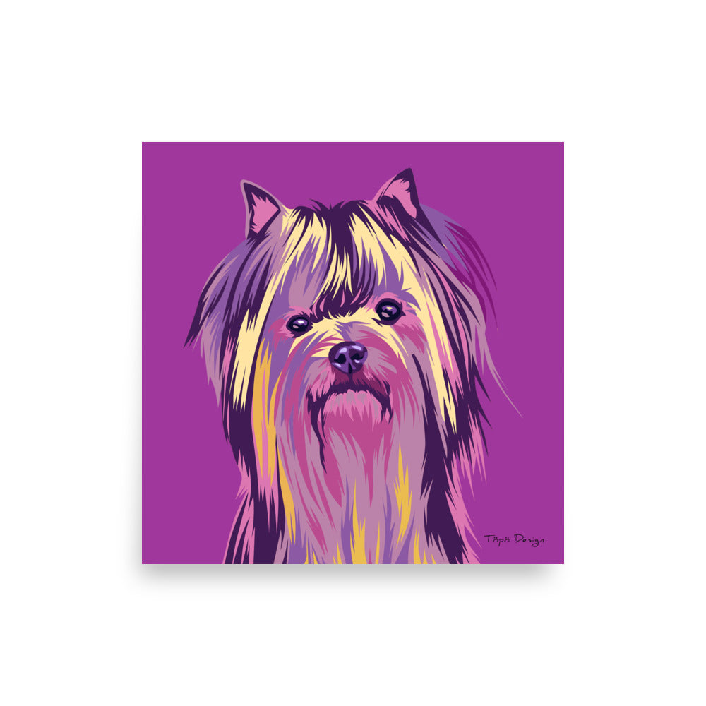 Yorkshirenterrieri Juliste, Pop Art