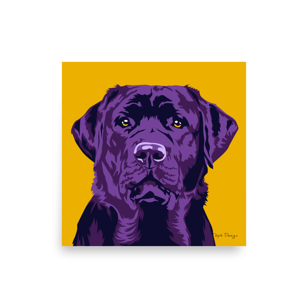Labradorinnoutaja Juliste, Pop Art