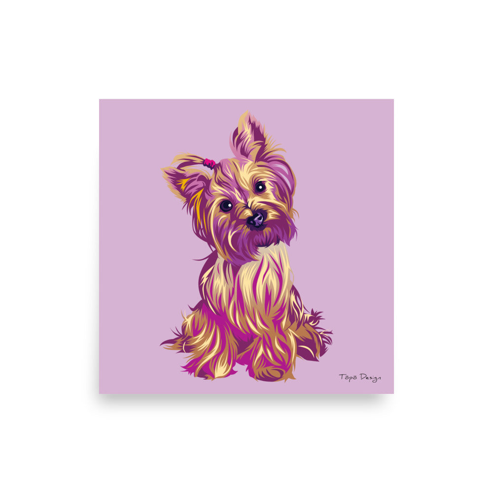 Yorkshirenterrieri Juliste, Pop Art