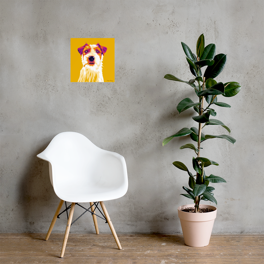 Jackrusselinterrieri Juliste, Pop Art