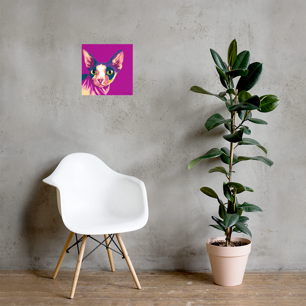 Sfinx kissa Juliste, Pop Art