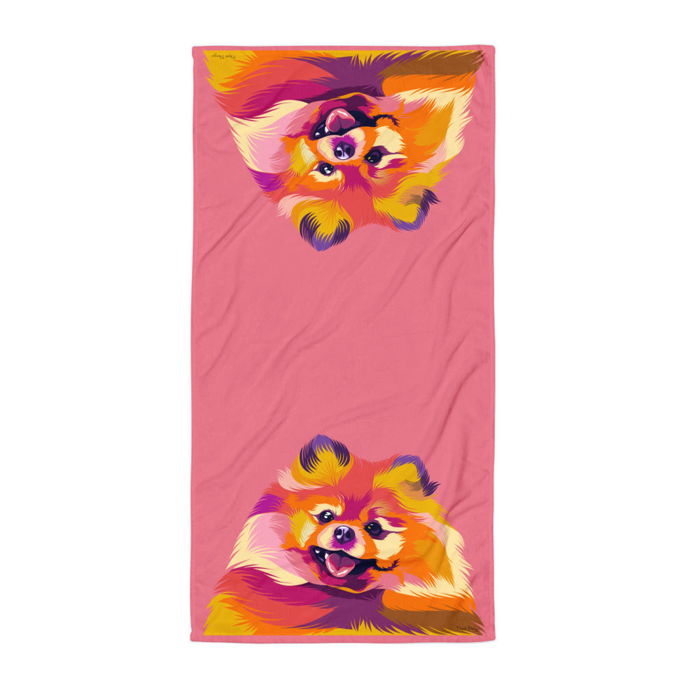 Pomeranian Kylpypyyhe, Pop Art