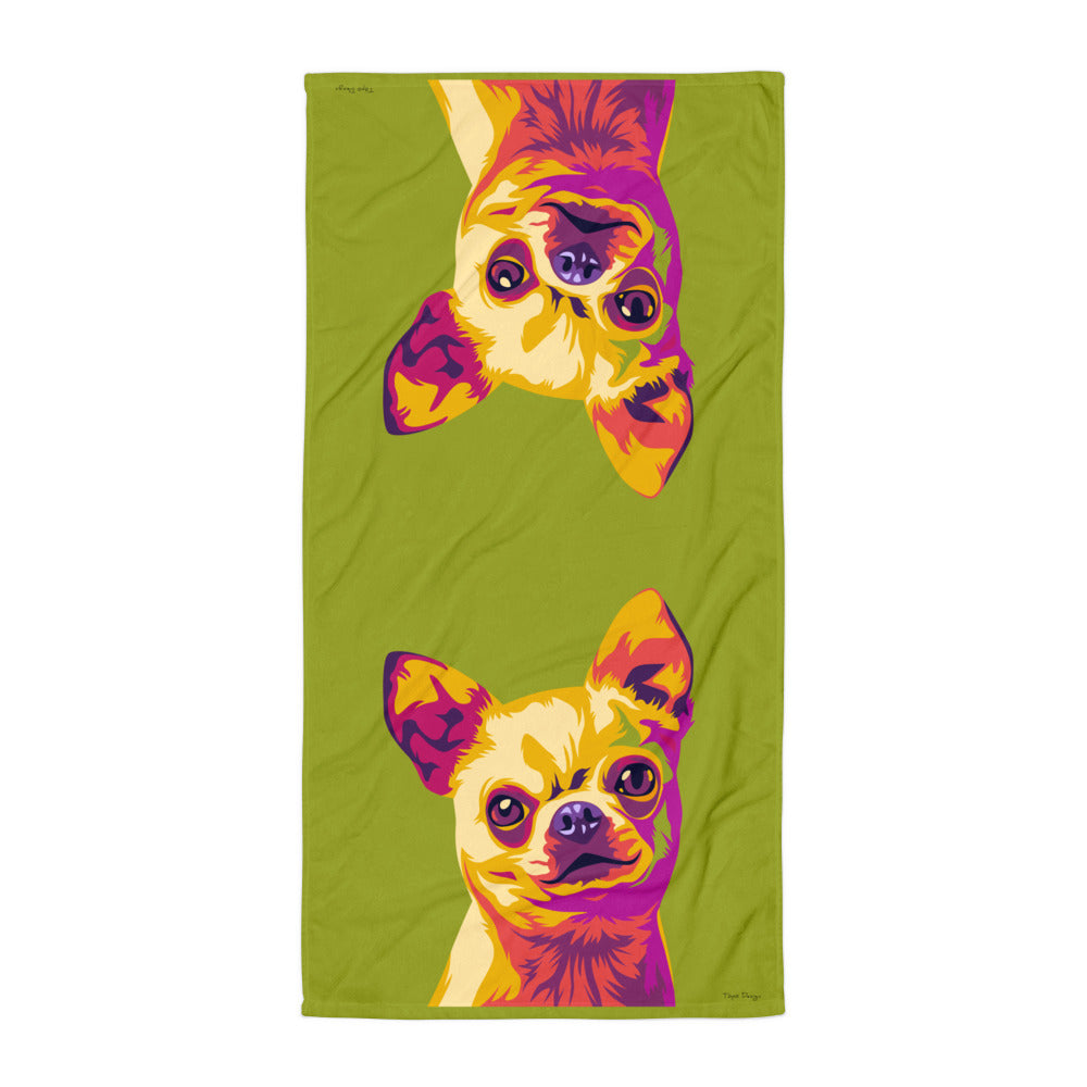 Chihuahua Kylpypyyhe, Pop Art