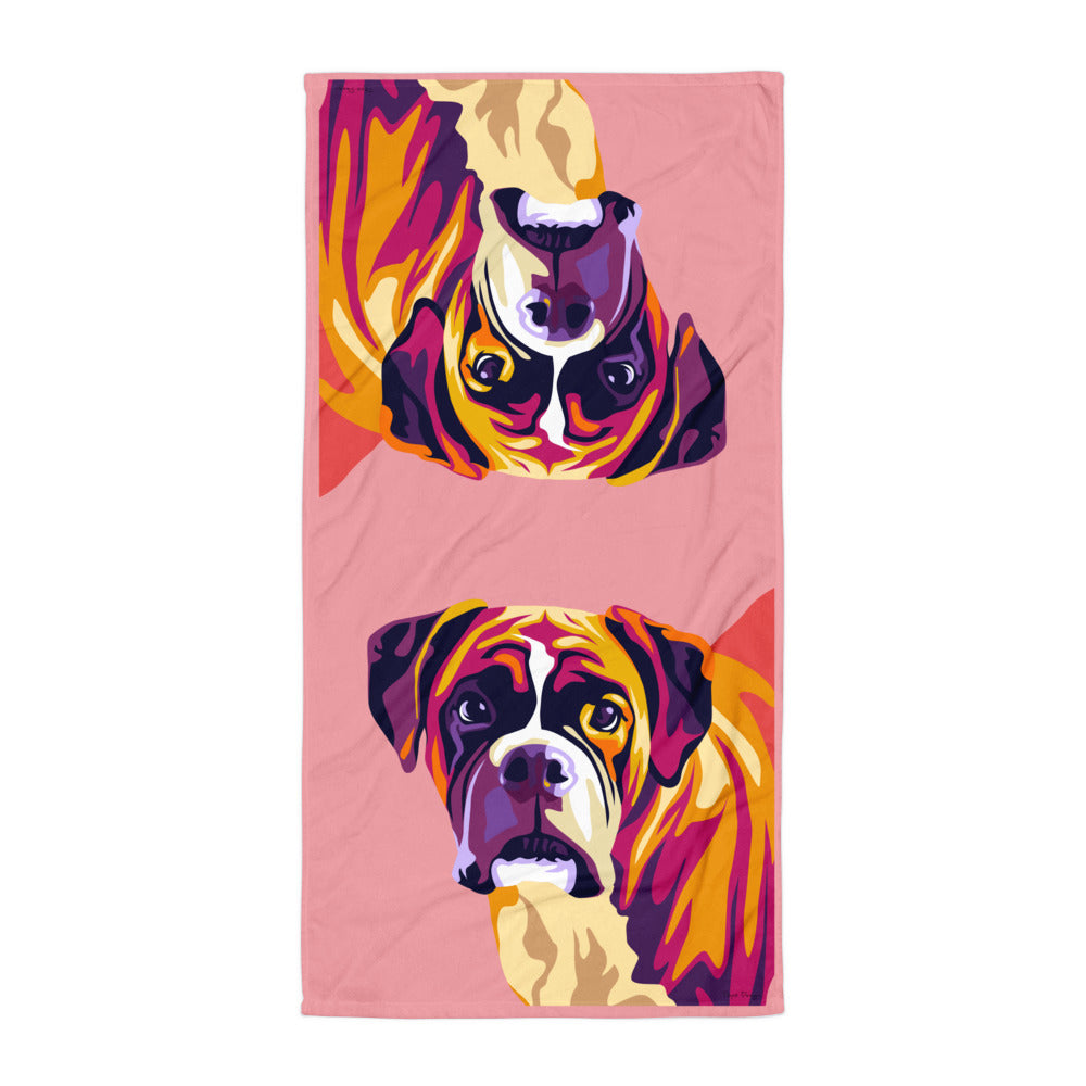Bokseri Kylpypyyhe, Pop Art