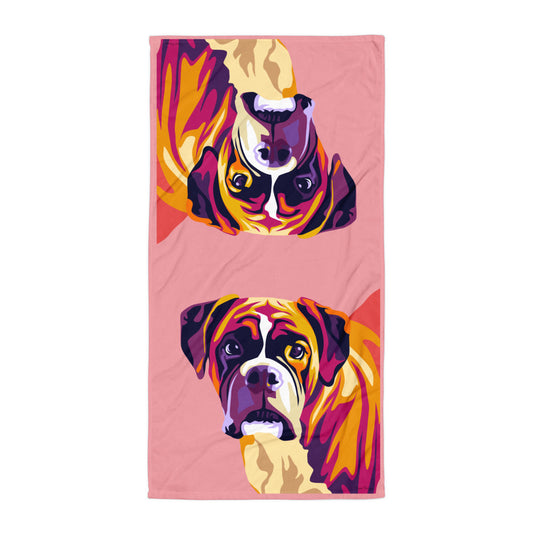 Bokseri Kylpypyyhe, Pop Art