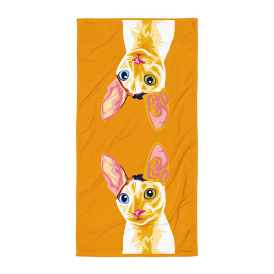 Cornish Rex Pyyhe, Pop Art