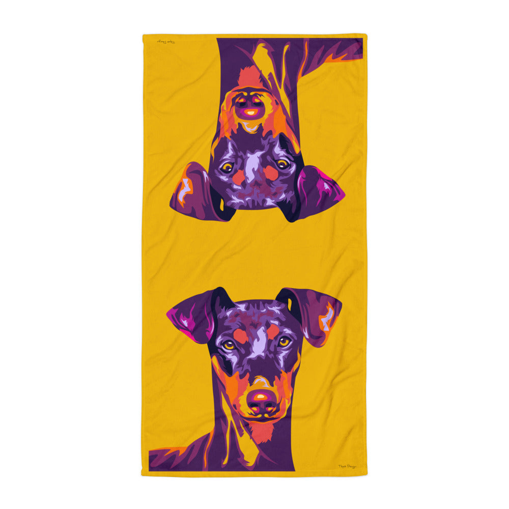 Pinseri Kylpypyyhe, Pop Art