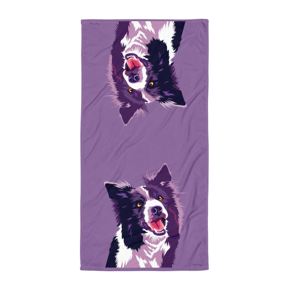 Bordercollie Kylpypyyhe, Pop Art