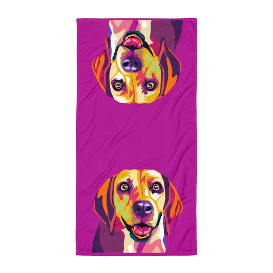 Beagle Kylpypyyhe, Pop Art