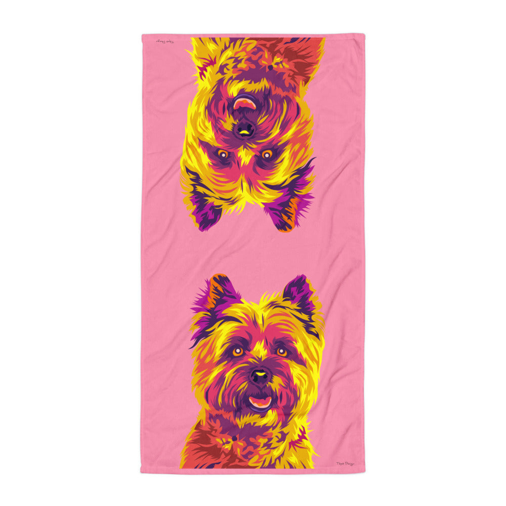 Cairnterrieri Kylpypyyhe, Pop Art
