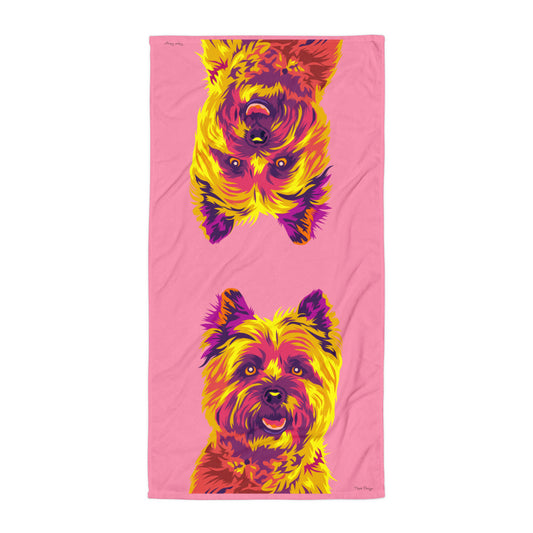Cairnterrieri Kylpypyyhe, Pop Art