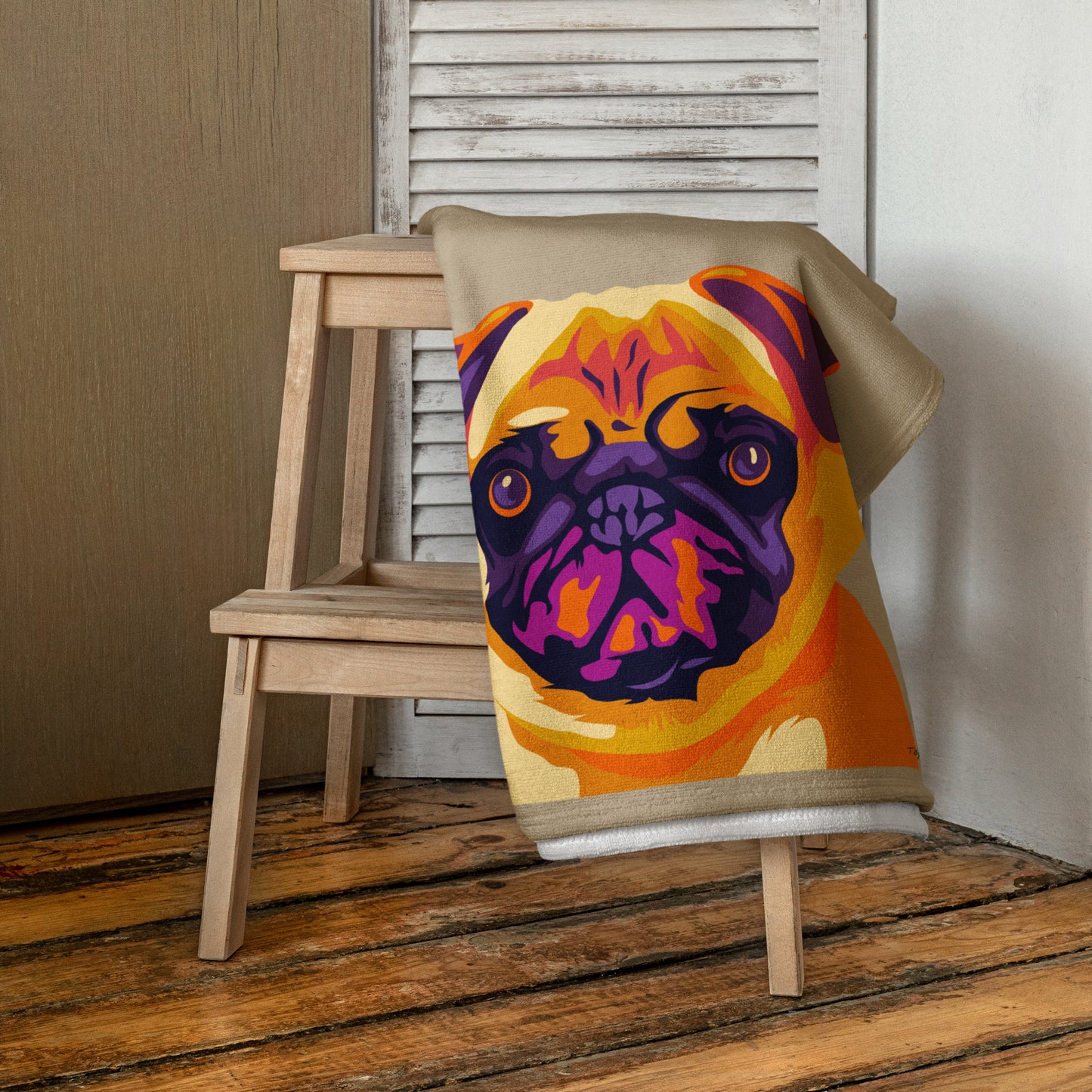 Mopsi Kylpypyyhe, Pop Art