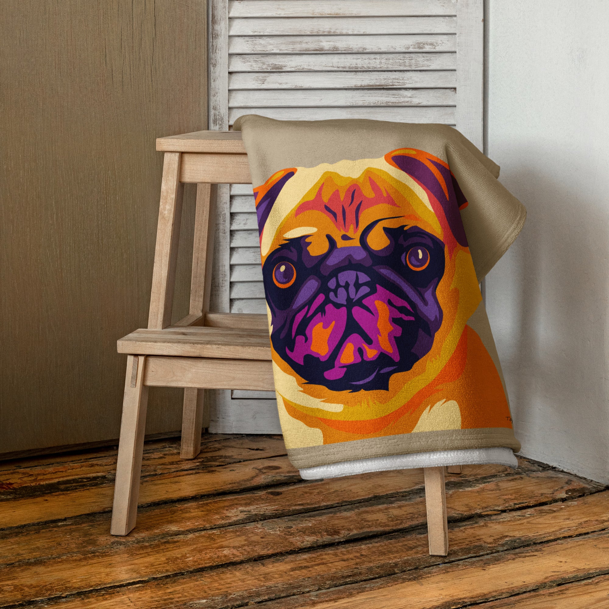 Mopsi Kylpypyyhe, Pop Art