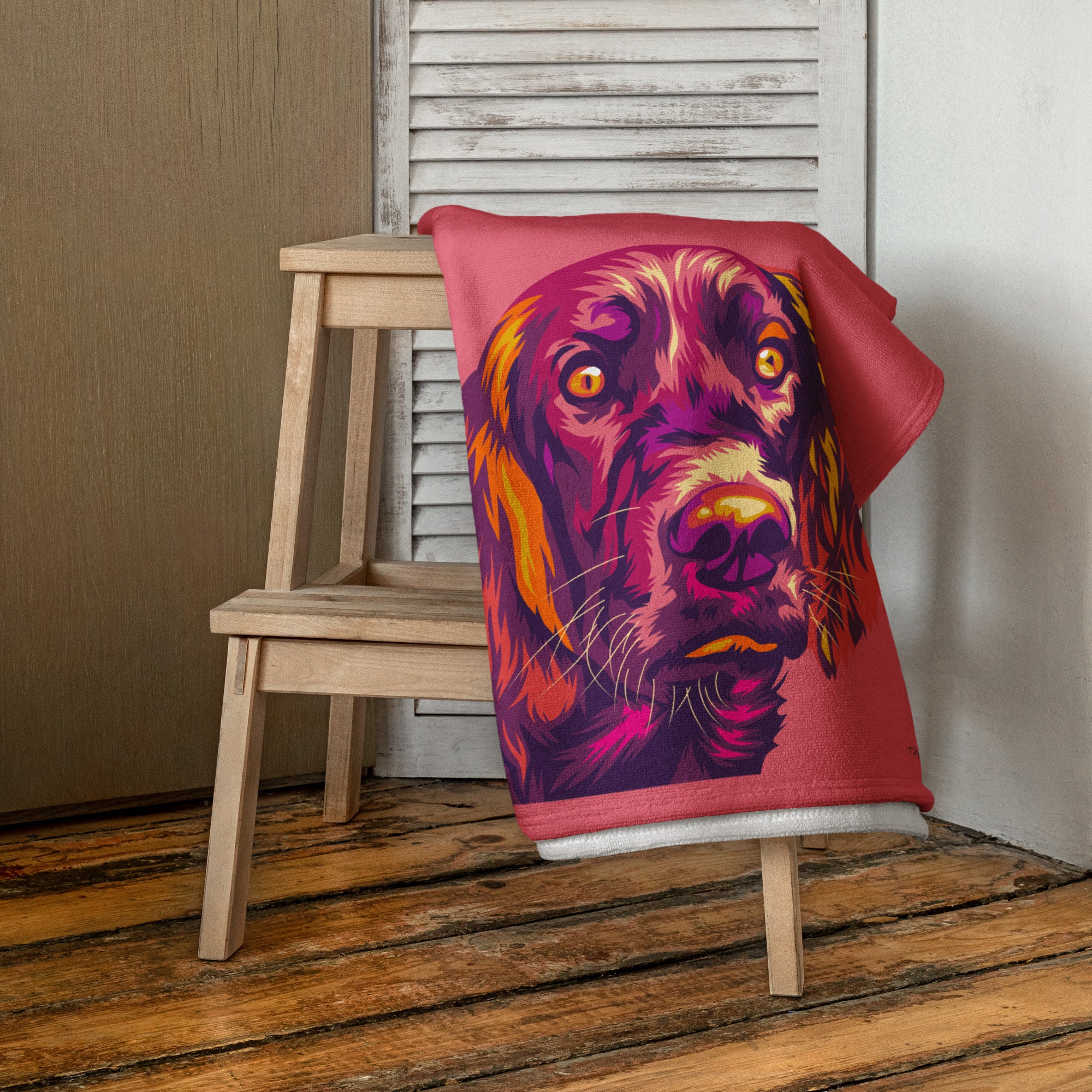 Irlanninsetteri Kylpypyyhe, Pop Art