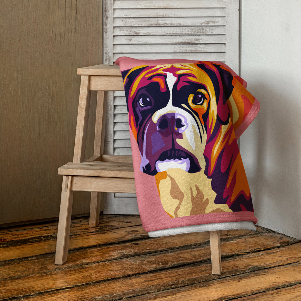 Bokseri Kylpypyyhe, Pop Art