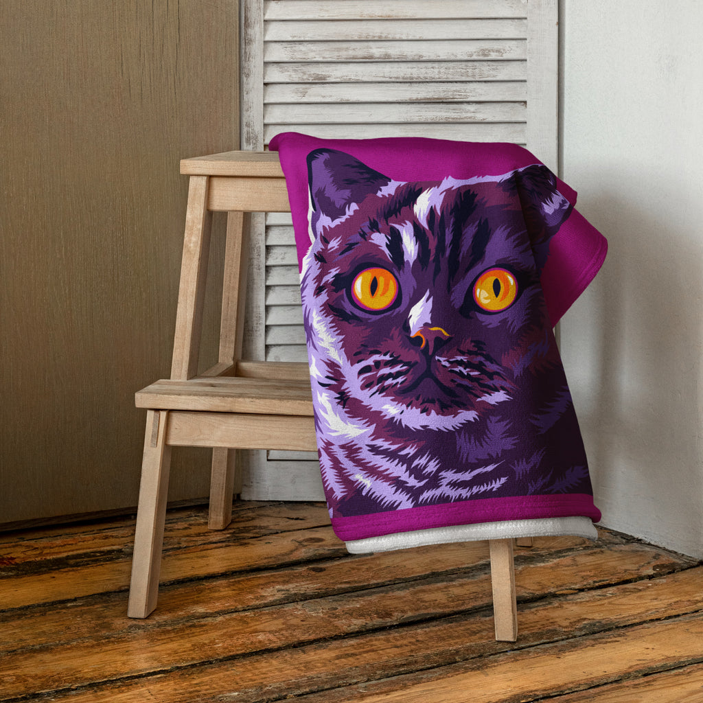 Brittiläinen lyhytkarva Pyyhe, Pop Art