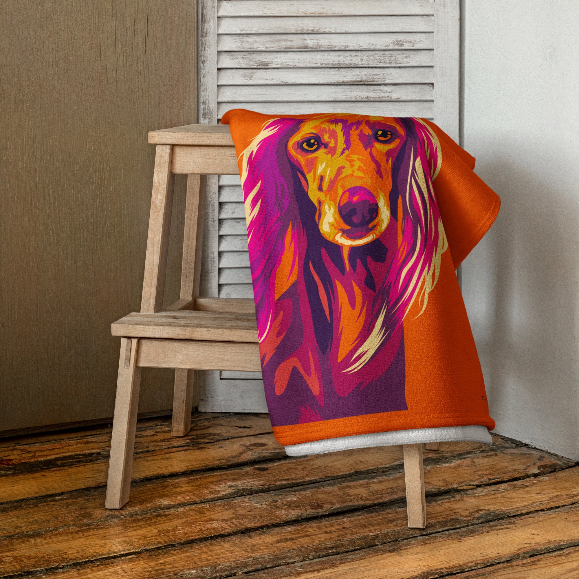 Saluki Kylpypyyhe, Pop Art