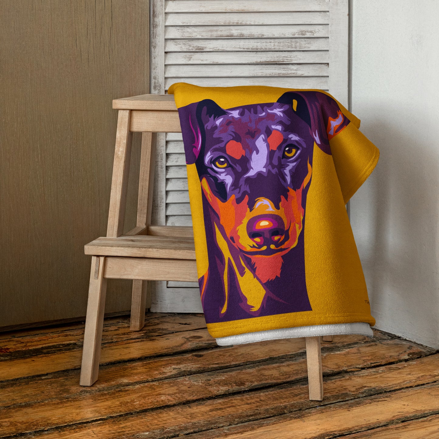 Pinseri Kylpypyyhe, Pop Art