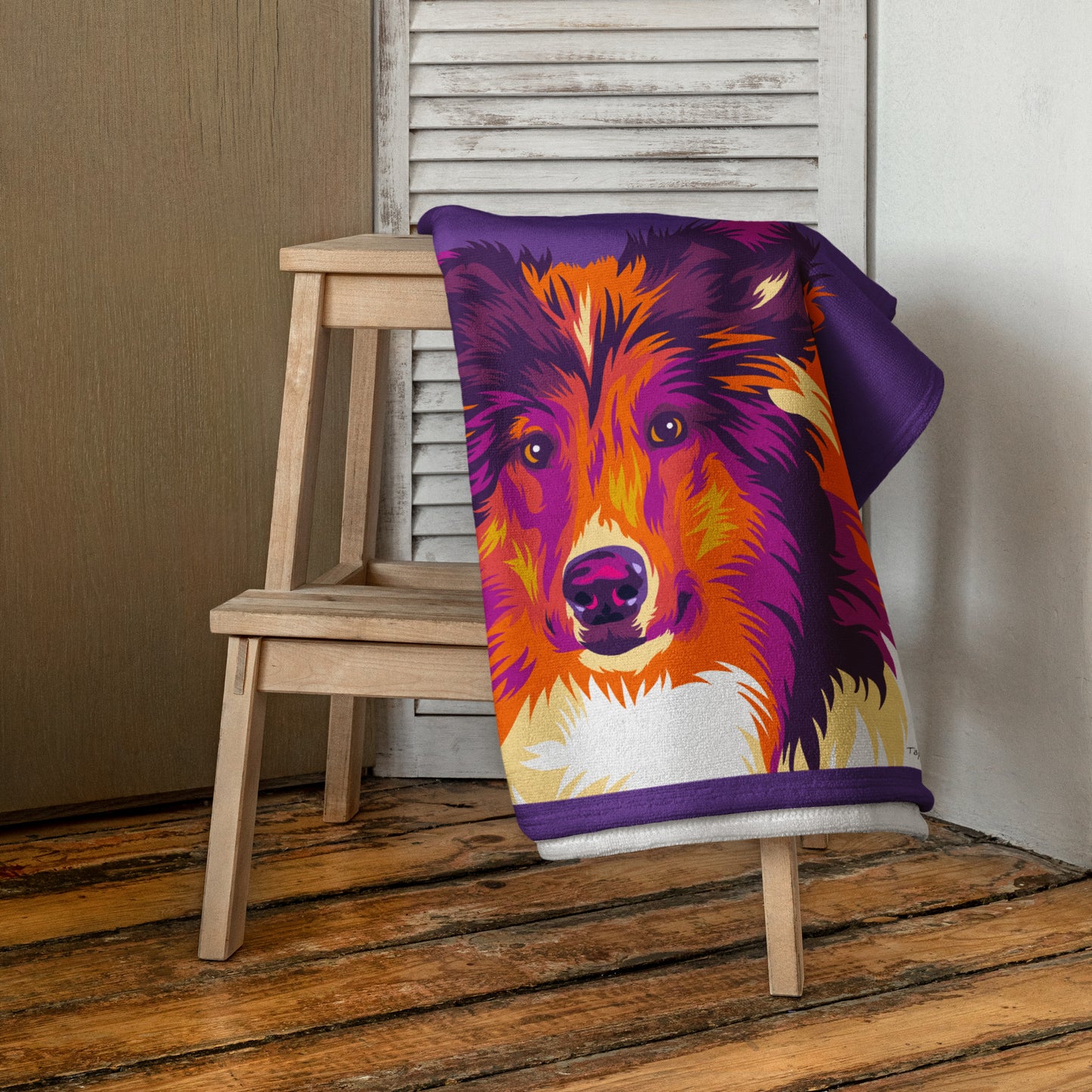 Collie Kylpypyyhe, Pop Art