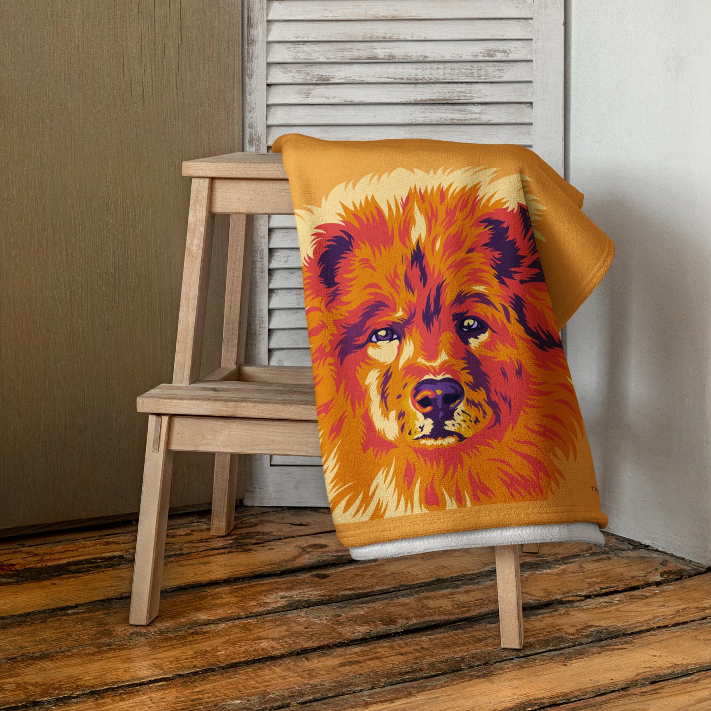 Chow chow Kylpypyyhe, Pop Art