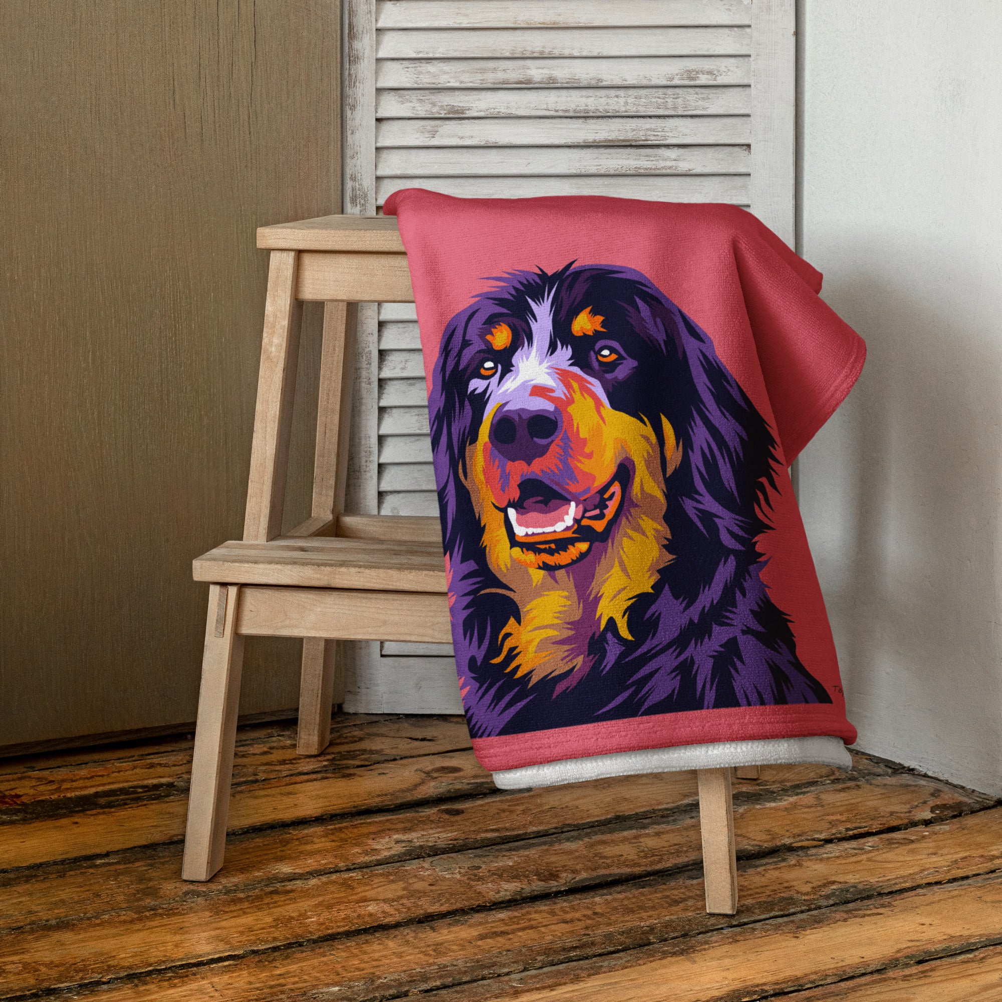 Hovawart Kylpypyyhe, Pop Art