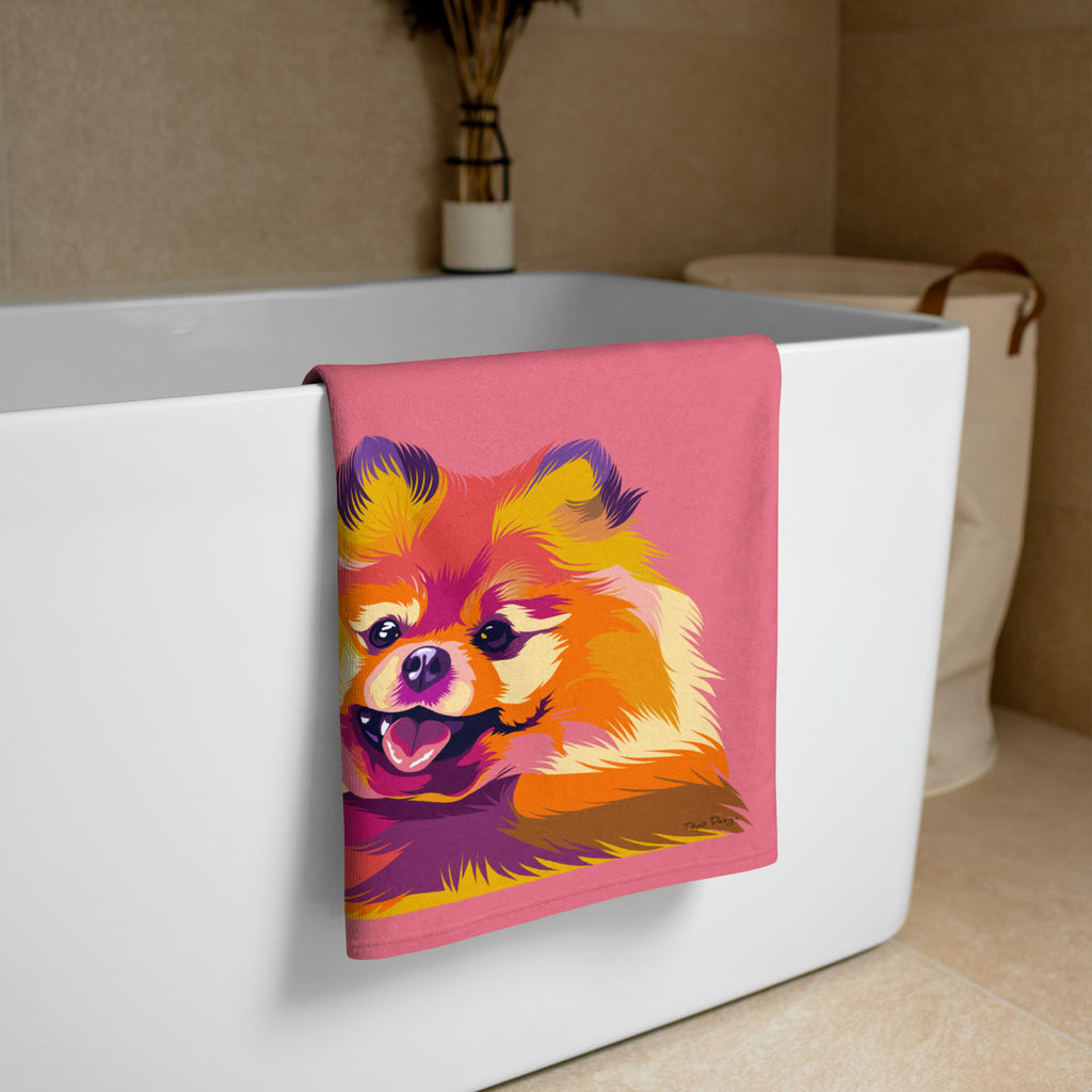 Pomeranian Kylpypyyhe, Pop Art