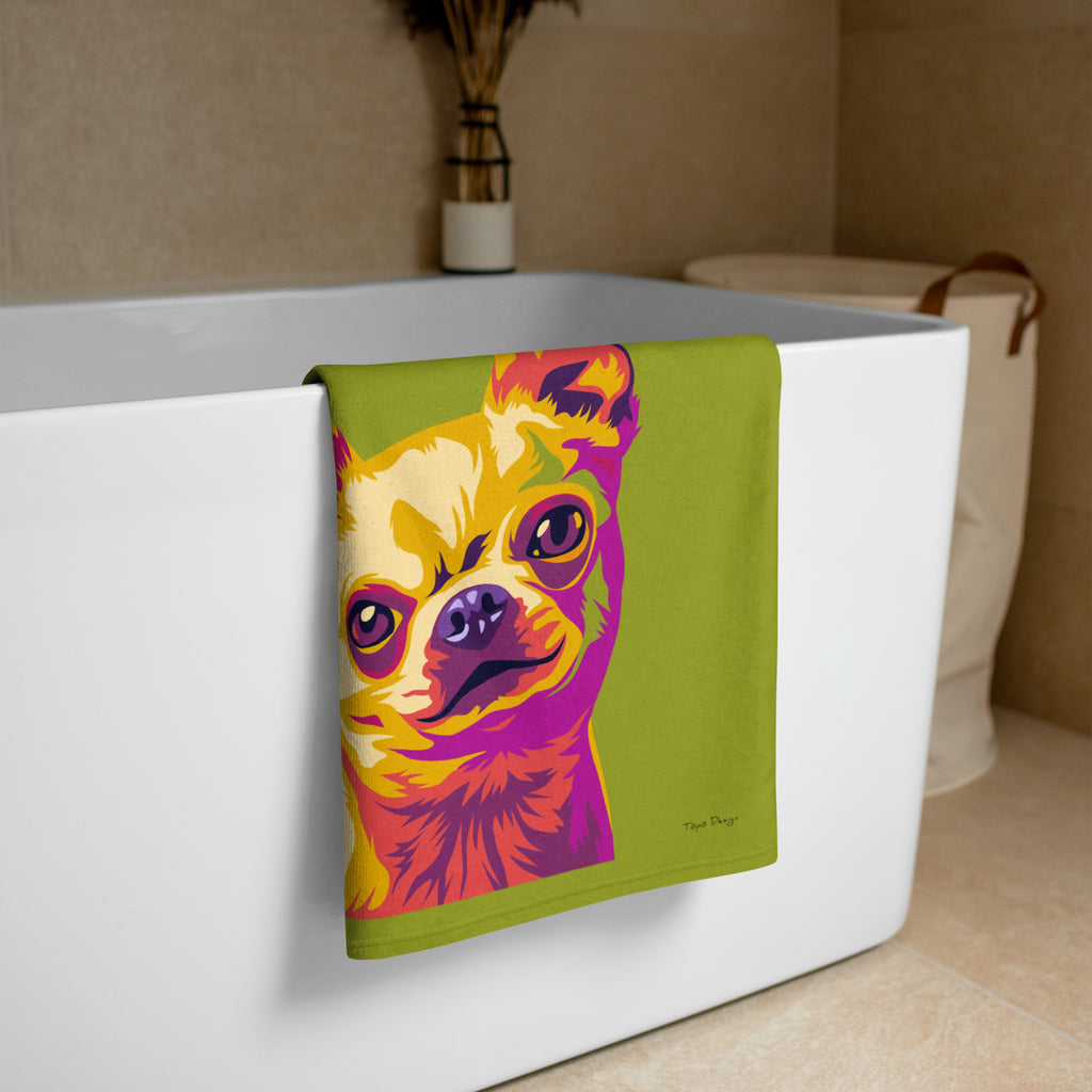 Chihuahua Kylpypyyhe, Pop Art