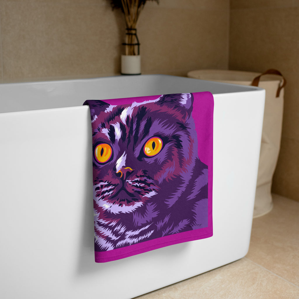 Brittiläinen lyhytkarva Pyyhe, Pop Art