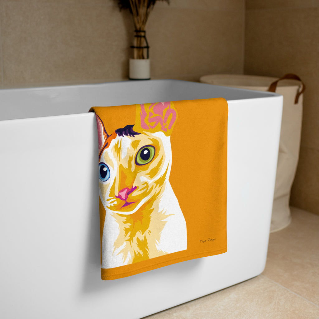Cornish Rex Pyyhe, Pop Art