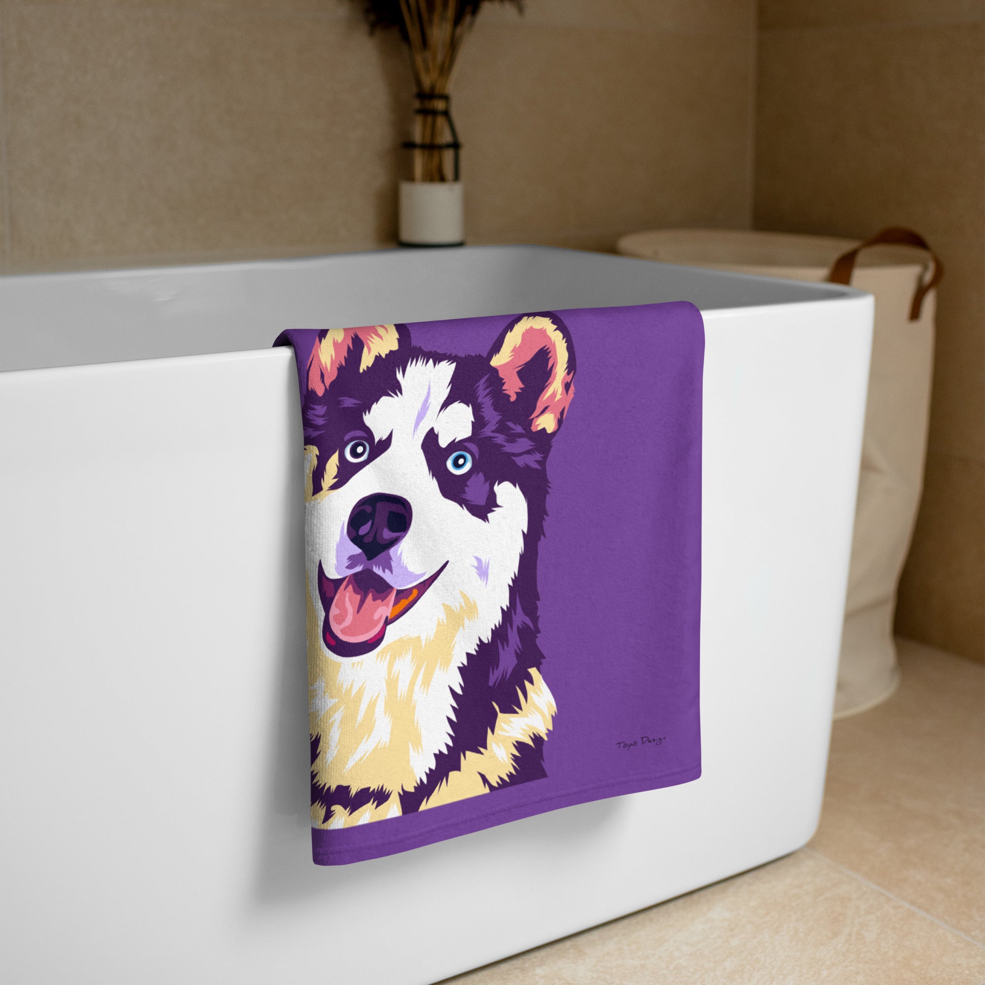 Husky Kylpypyyhe, Pop Art