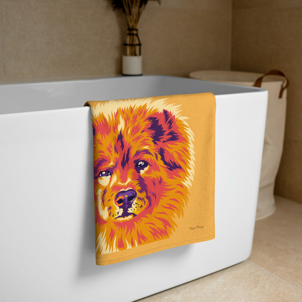 Chow chow Kylpypyyhe, Pop Art
