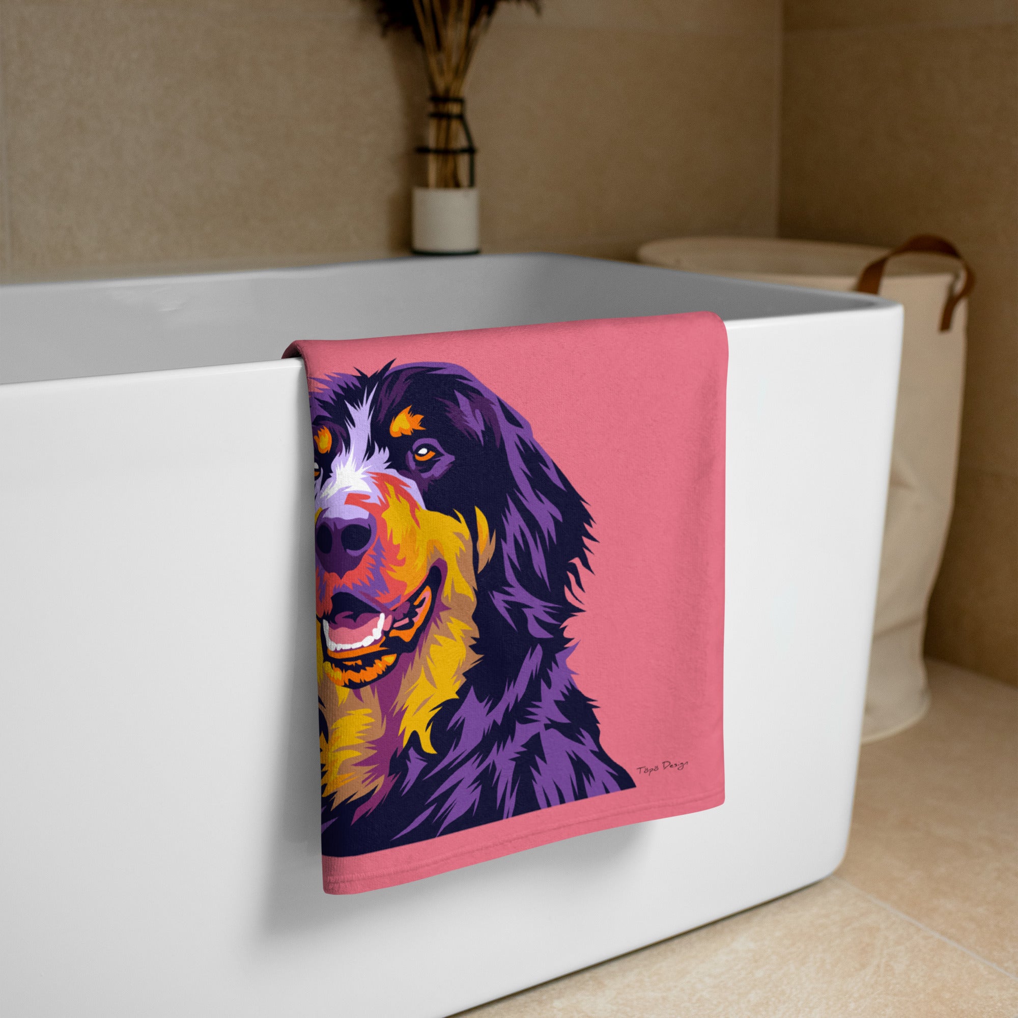Hovawart Kylpypyyhe, Pop Art