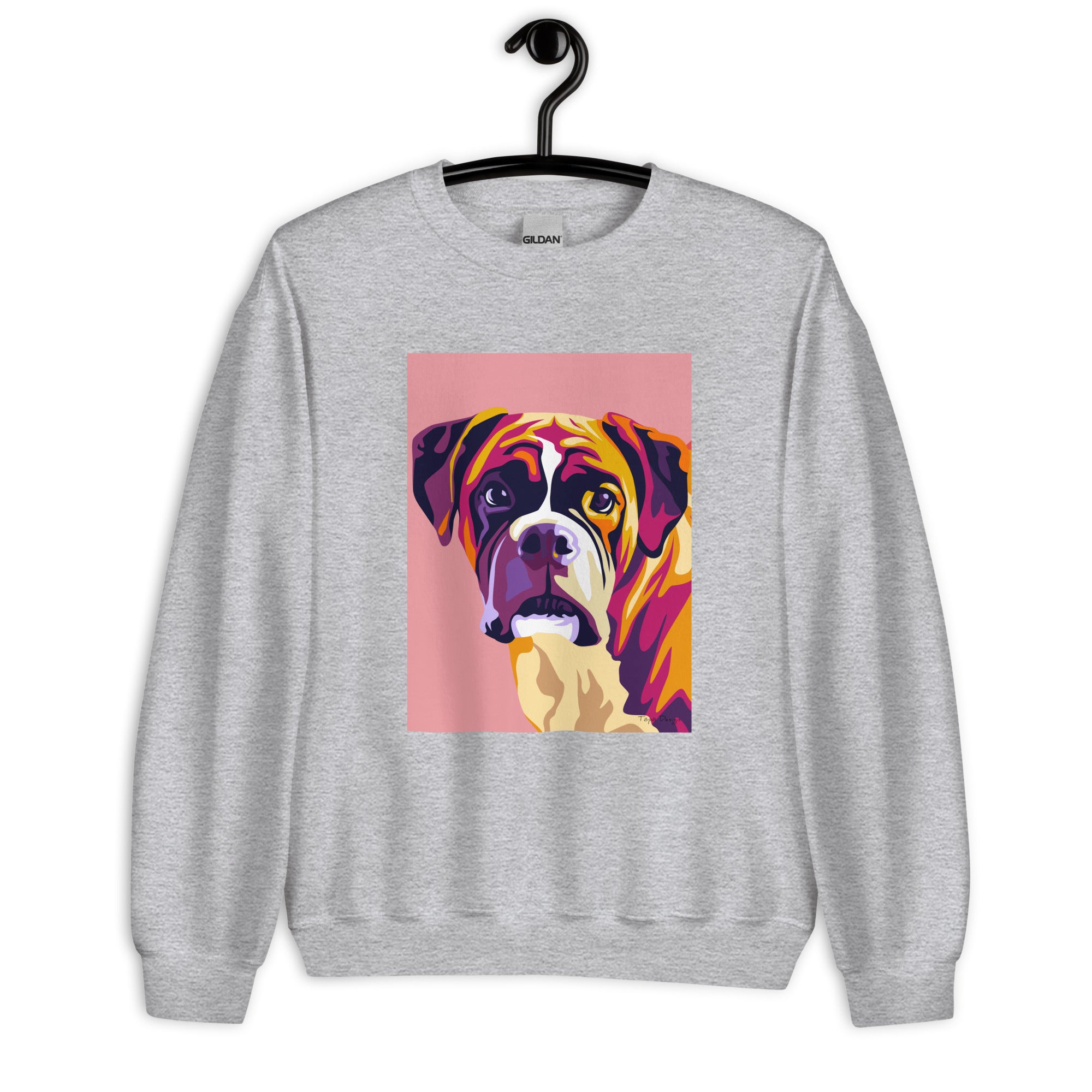 Bokseri Collegepaita, Pop Art
