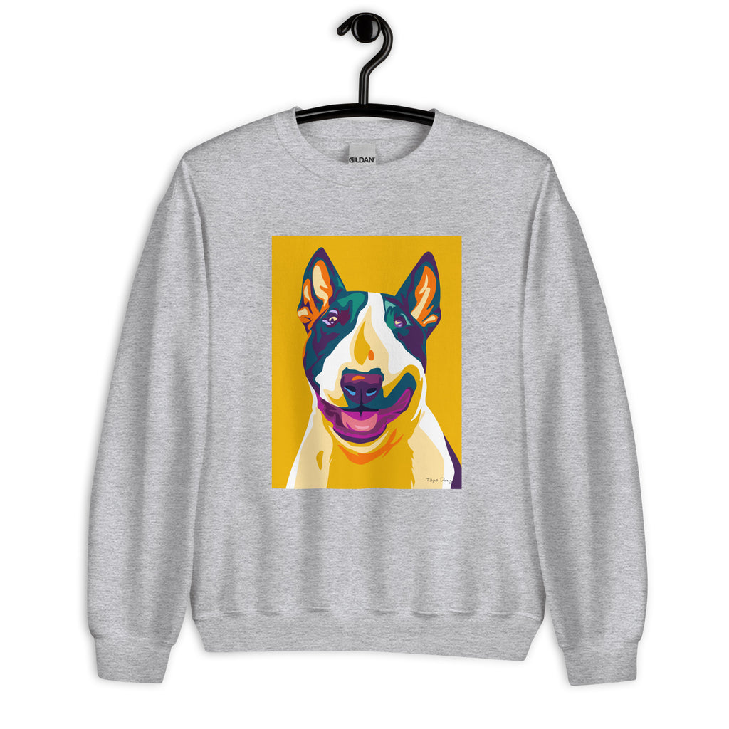 Bullterrieri Collegepaita, Pop Art
