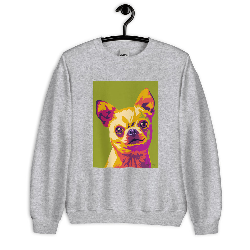 Chihuahua Collegepaita, Pop Art
