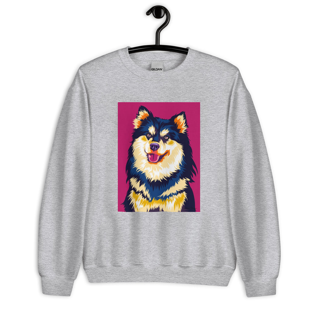 Suomenlapinkoira Collegepaita, Pop Art